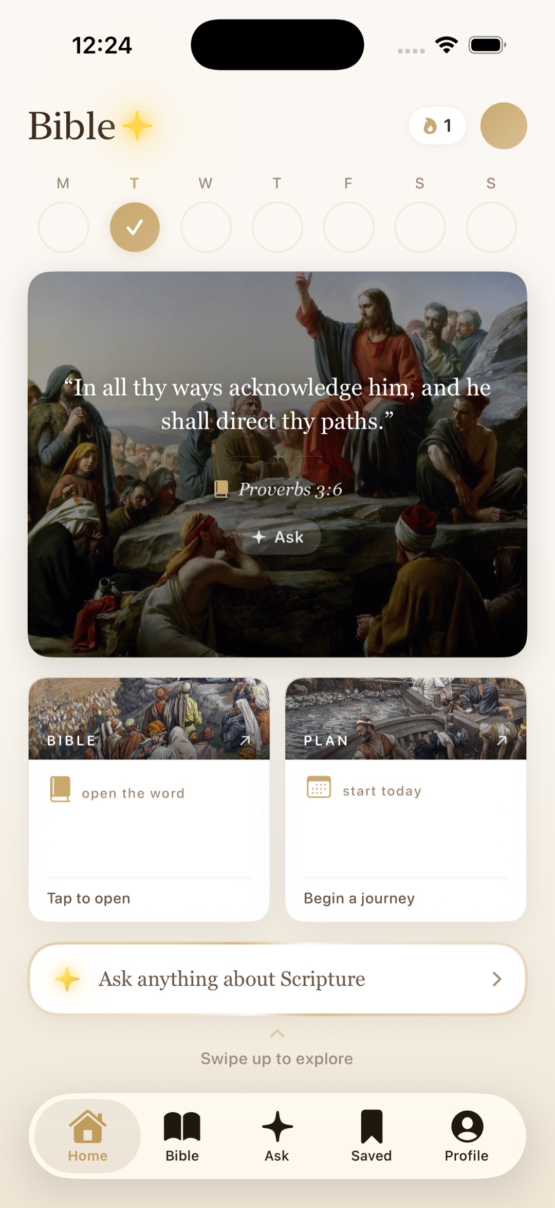 Bible Plus Home Feed